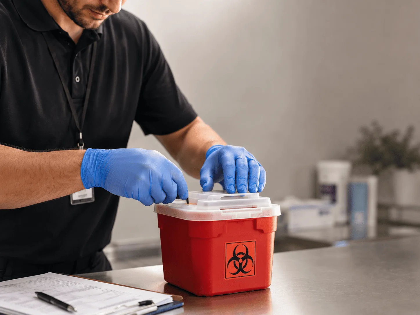 Why choose Sharps Waste Disposal in Hayes Center, NE